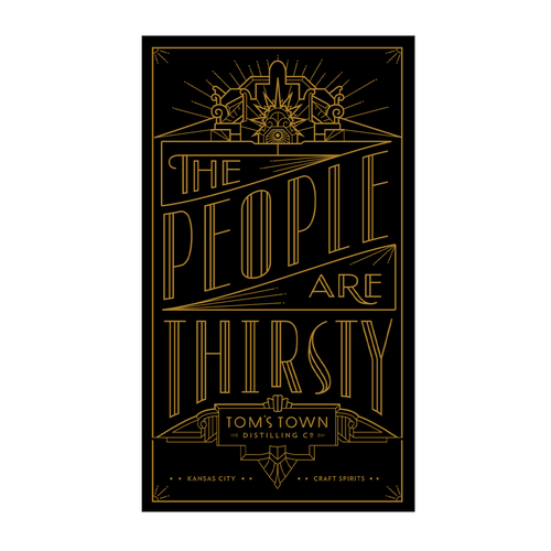 The People Are Thirsty Poster