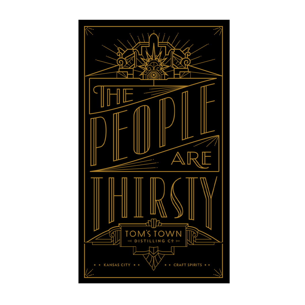 The People Are Thirsty Poster