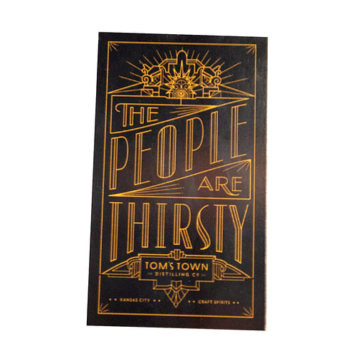 The People Are Thirsty Magnet