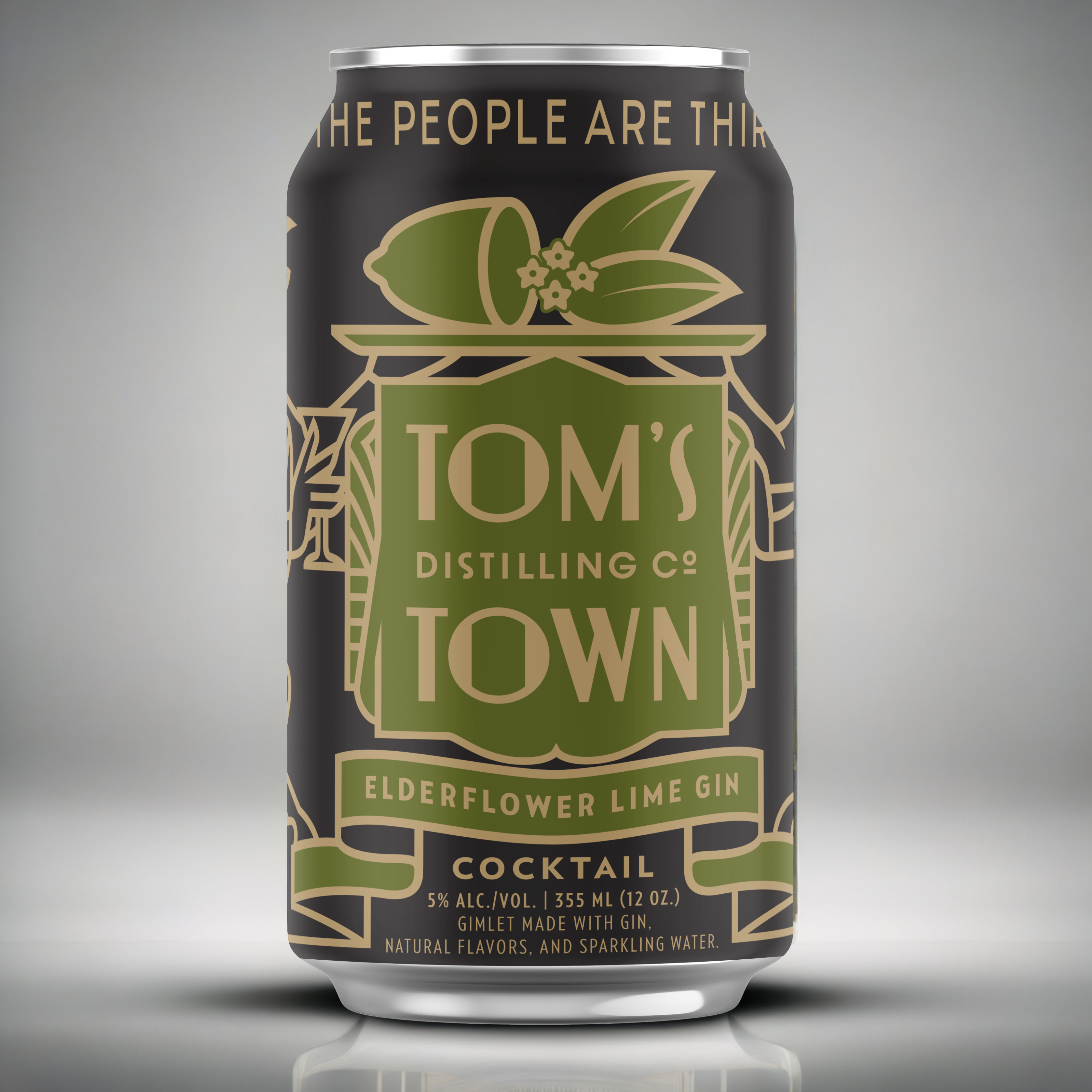 サントリーロコモア、トム Elderflower Lime Gin Cocktail 4pk – Tom's Town Mercantile