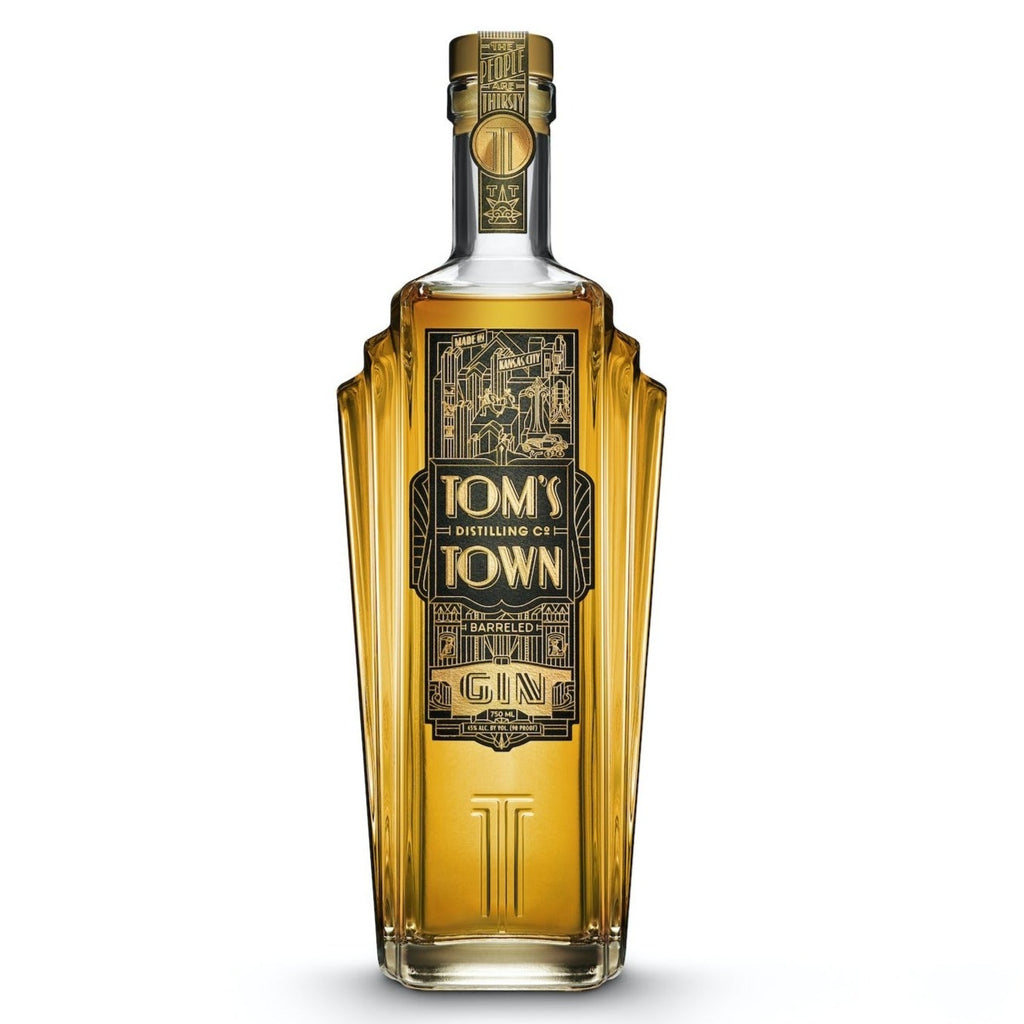 Tom's Town Barreled Ginのボトル画像